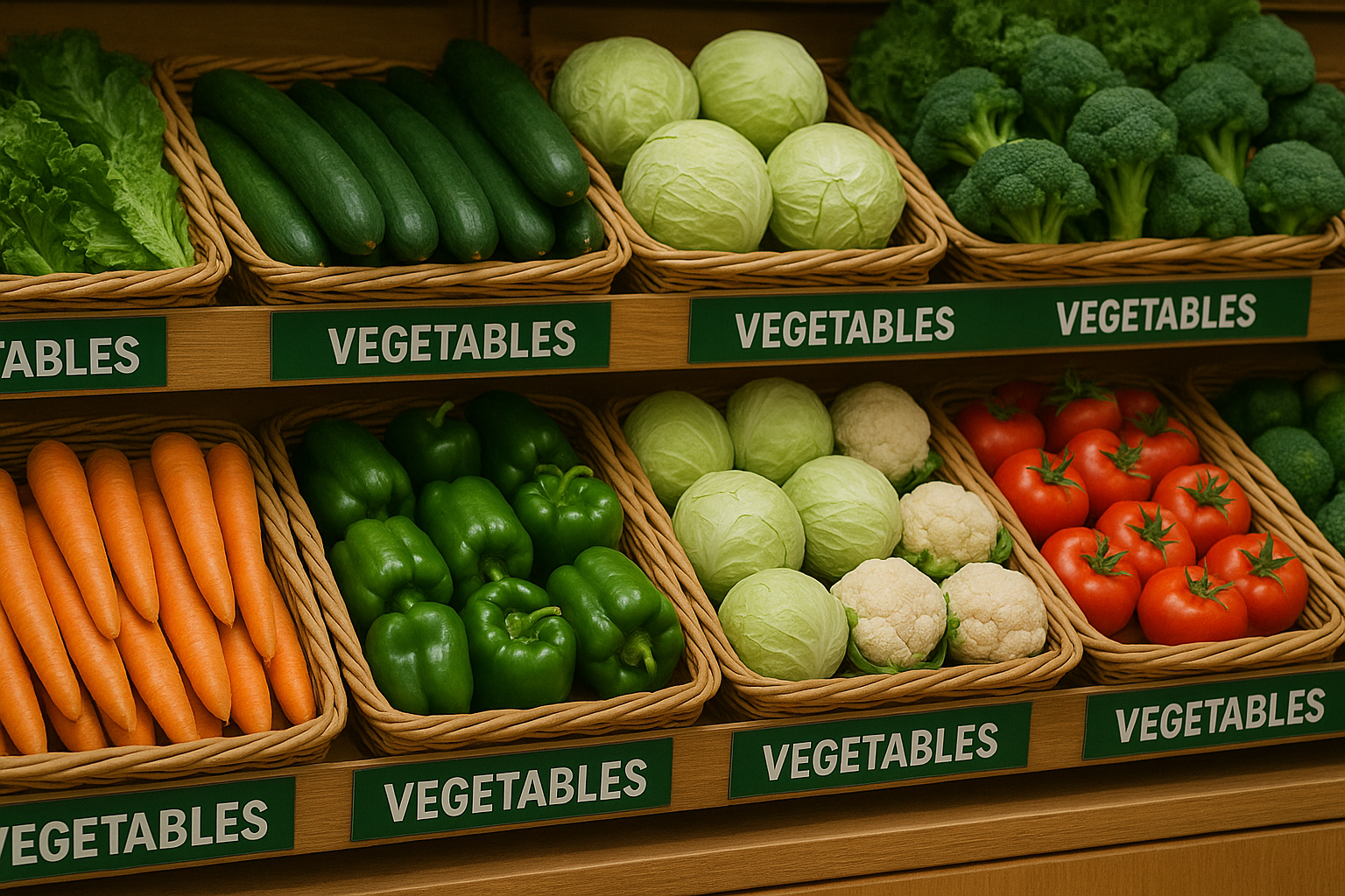 Panier Légumes Frais